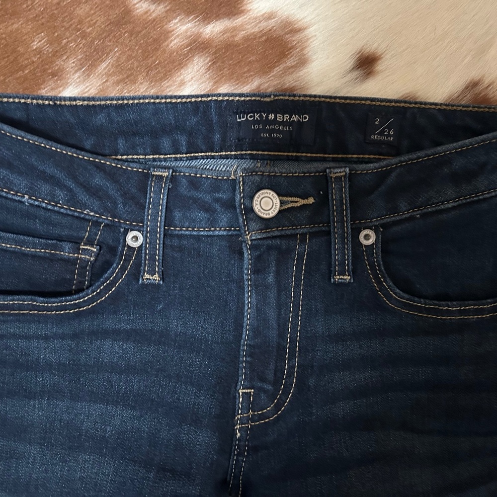 Lucky Brand Jeans Dark Blue Size 2/26 Regular